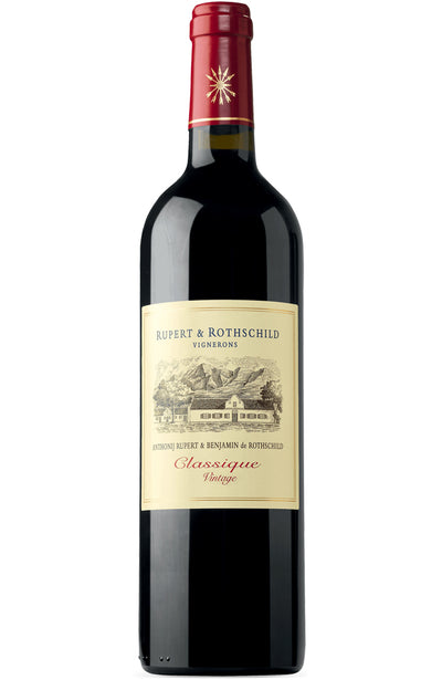 Rupert & Rothschild Vignerons Classique Bordeaux Blend Red Wine Bottle