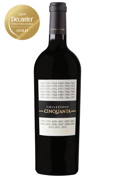San Marzano Collezione Cinquanta Vino Rosso Red Wine
