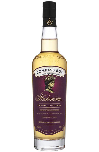 Compass Box Hedonism Blended Grain Scotch Whisky