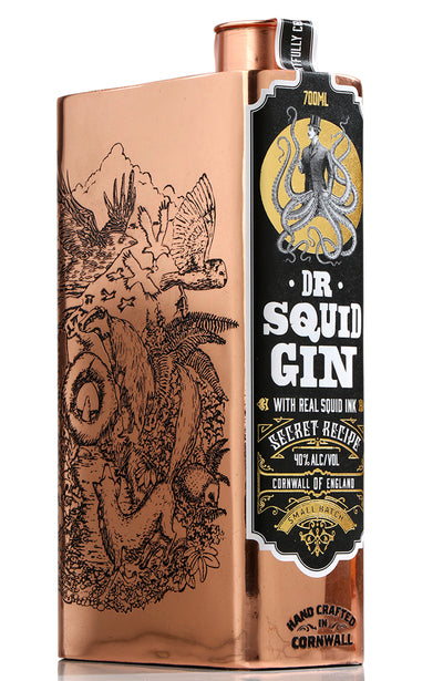 Pocketful of Stones Dr Squid Gin Copper Flask