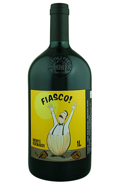 Monte Bernardi Fiasco! Vino Rosso Litre Bottle