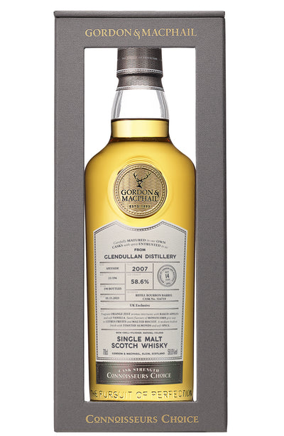 Gordon & MacPhail Connoisseurs Choice Glendullan Cask Strength Single Malt Speyside Scotch Whisky 2007 Bottle