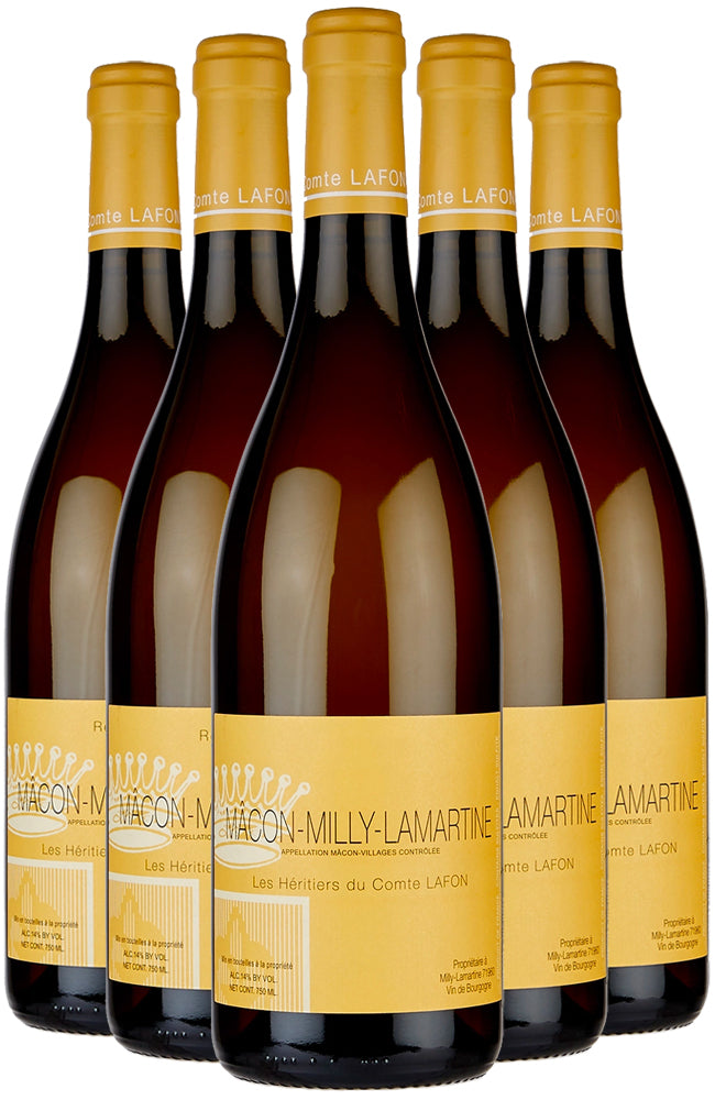 Les Héritiers du Comte Lafon Mâcon Milly Lamartine 6 Bottle Case