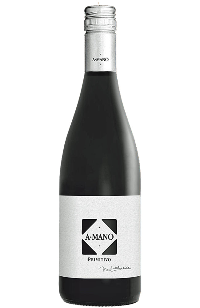 A Mano Primitivo di Puglia Red Wine Bottle