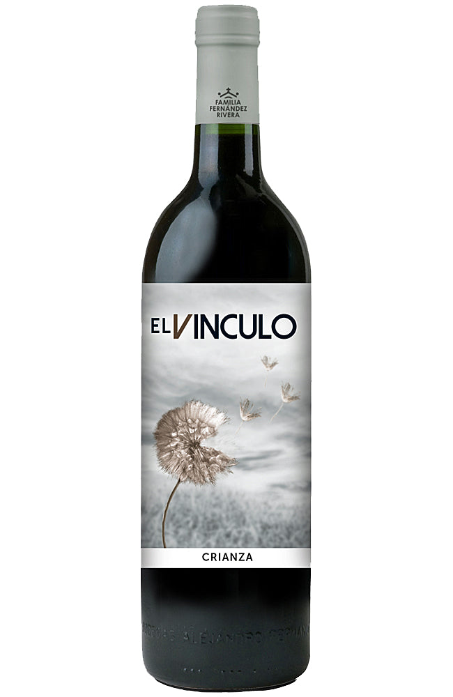 El Vinculo Crianza La Mancha Red Wine Bottle