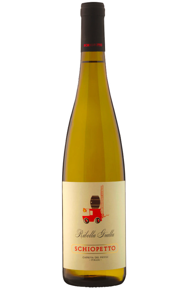 Schiopetto Ribolla Gialla Pompiere Line Bottle
