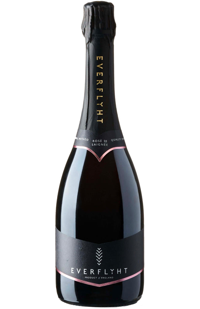 Everflyht Rosé de Saignée Vintage English Sparkling Wine Bottle