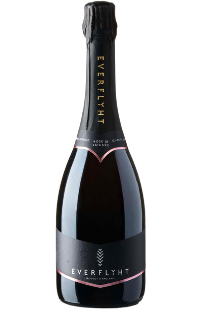Everflyht Rosé de Saignée Vintage English Sparkling Wine Bottle