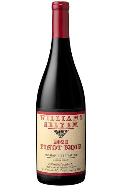 Williams Selyem Russian River Valley Pinot Noir 2020 Bottle