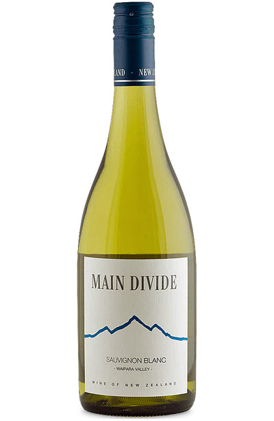 Main Divide North Canterbury Sauvignon Blanc Bottle