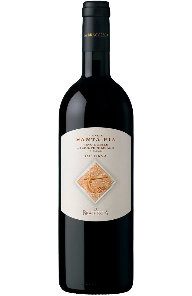 La Braccesca Vigneto Santa Pia Vino Nobile di Montepulciano Riserva Bottle