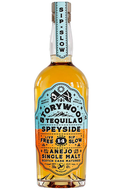 Storywood Tequila Speyside 14 Anejo Bottle
