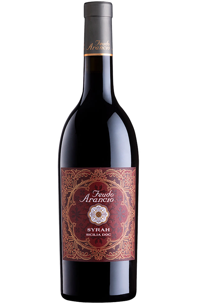 Feudo Arancio Syrah Sicilian Red Wine Bottle