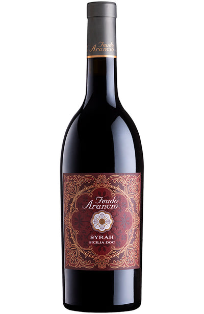 Feudo Arancio Syrah Sicilian Red Wine Bottle