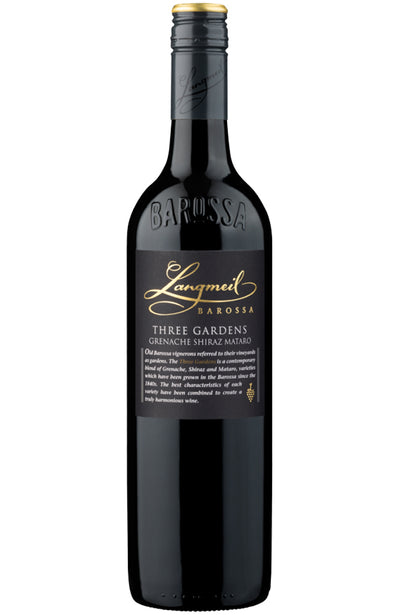 Langmeil Three Gardens Grenache Shiraz Mataro Barossa Valley Red Wine