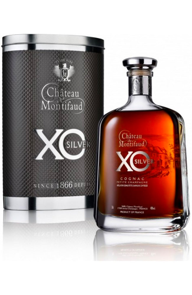 Château Montifaud XO Silver 'Attitude' Cognac Git Tin