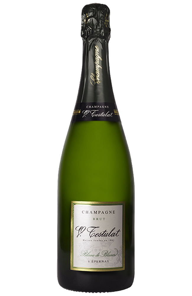 Champagne Testulat Blanc de Blancs Brut NV Bottle